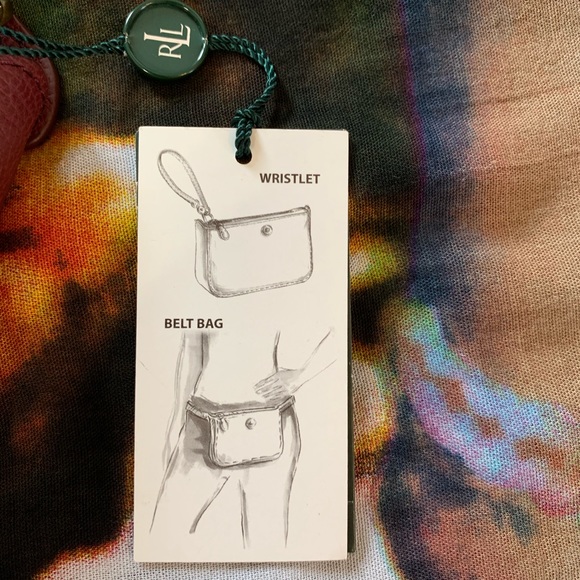 **NWT* Lauren Ralph Lauren Millbrook Conv Belt Bag - Picture 10 of 12